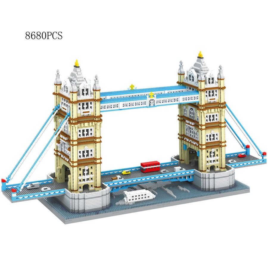Tower Bridge, in Bricks