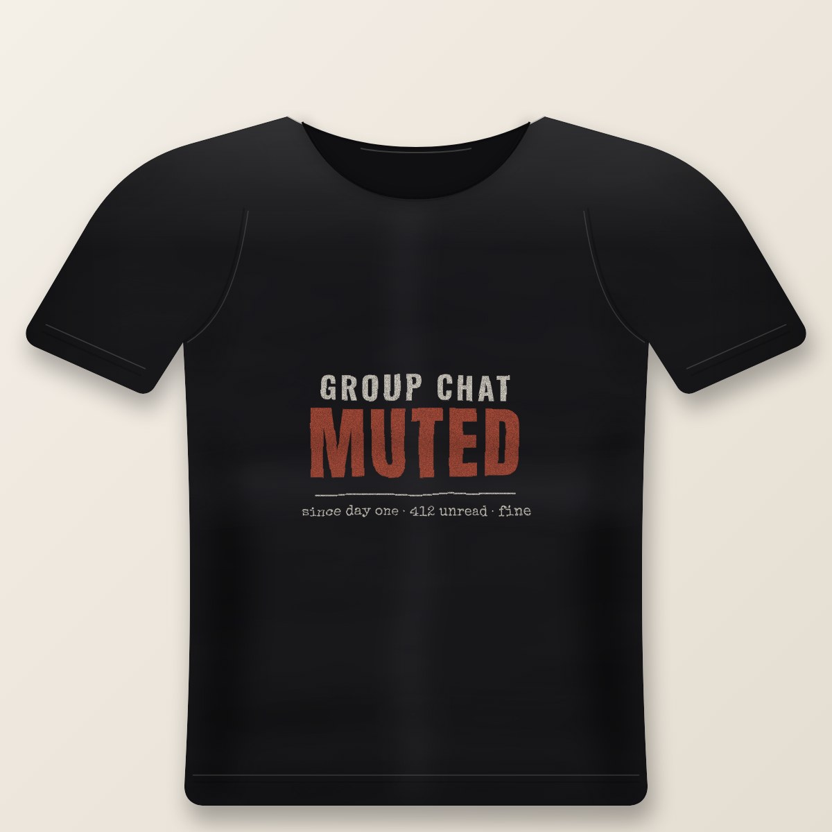 Group Chat: Muted Tee